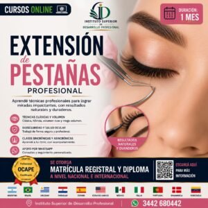 Extensión de pestañas