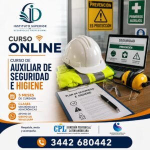 Auxiliar en Seguridad e Higiene.