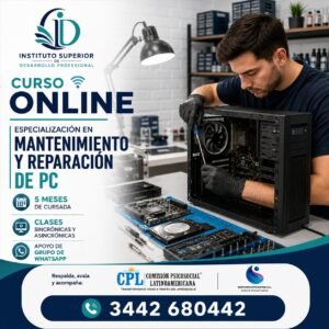 Especialización en Armado, Mantenimiento y Reparación de PC
