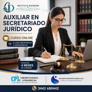 Auxiliar en Secretariado Juridico