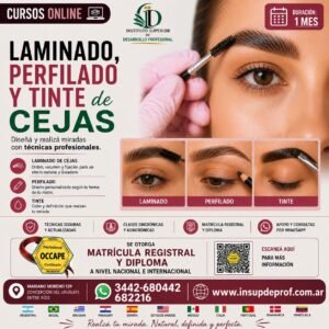 Laminado, perfilado y tinte de cejas (copia)